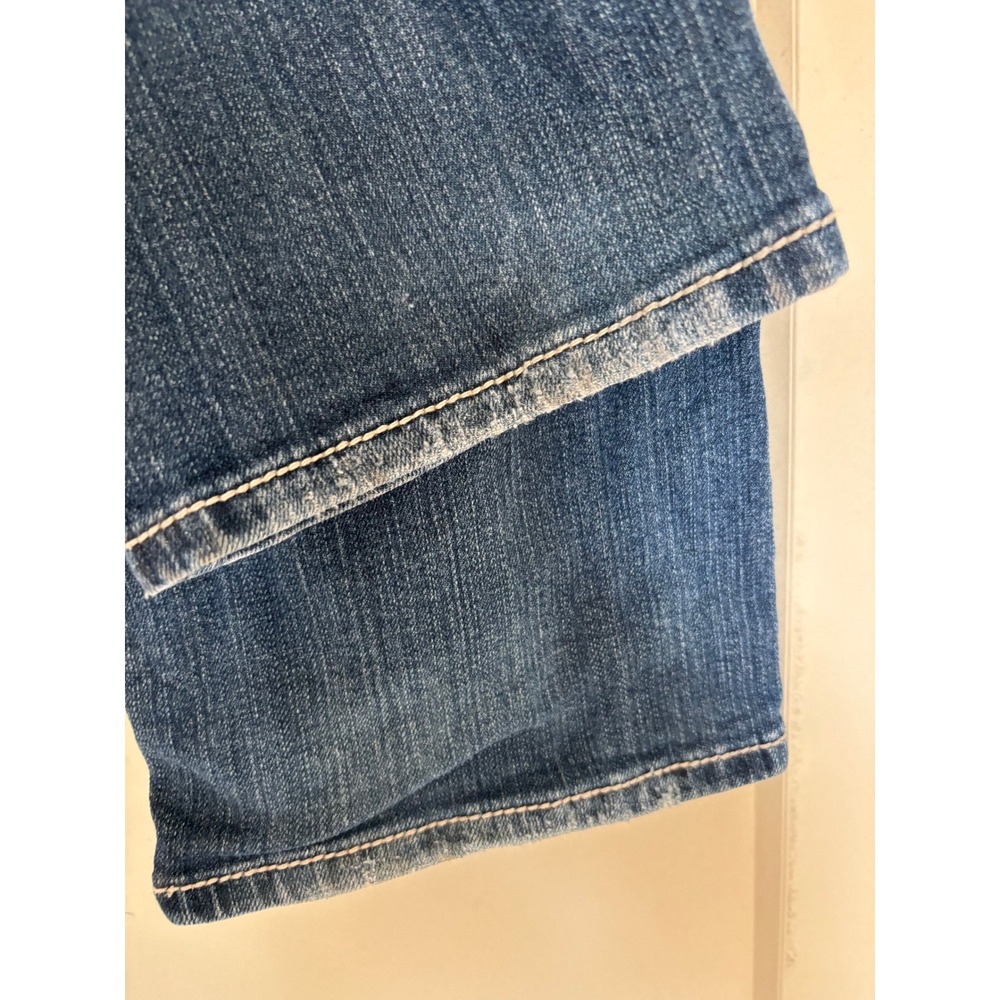 Miss Me JP5014 Boot Jeans Size 28 EUC rhinestones thick stitching - Picture 6 of 8